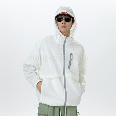客製化夏季戶外連帽防曬衣禮品