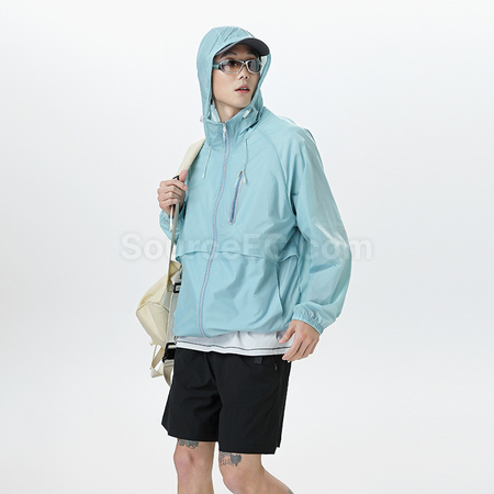 客製化夏季戶外連帽防曬衣禮品