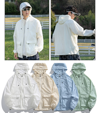 客製化夏季戶外連帽防曬衣禮品