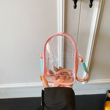 客製化可斜背透明娃包禮品