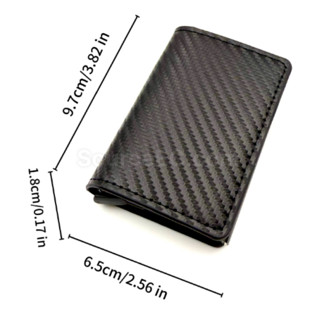 客製化自動彈卡RFID卡包錢包禮品