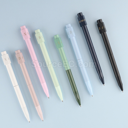 客製化馬卡龍減壓中性筆禮品