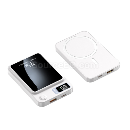 客製化3C認證22.5W磁吸無線移動電源禮品