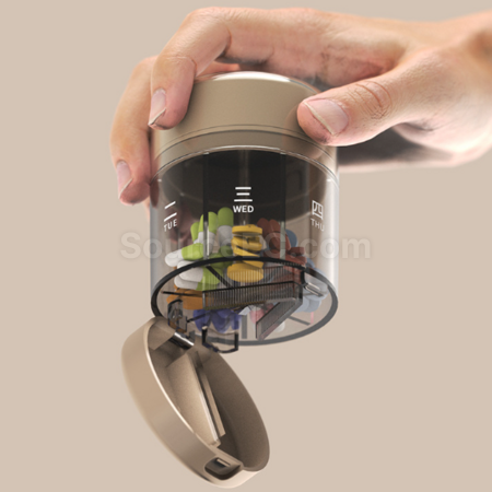 客製化二合一切藥器分裝藥盒禮品