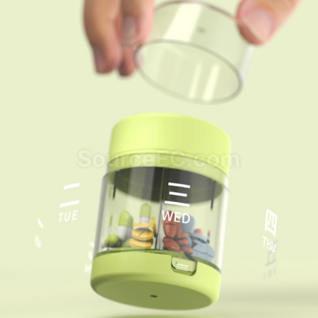 客製化二合一切藥器分裝藥盒禮品