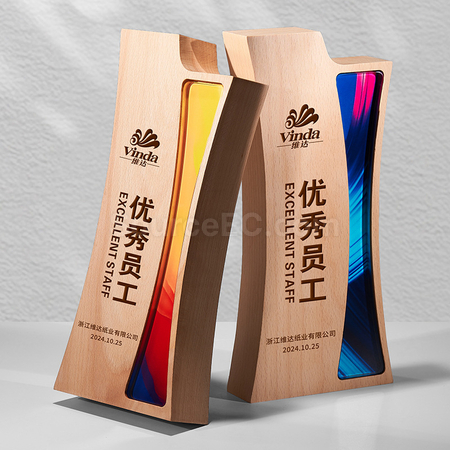 客製化木獎座禮品