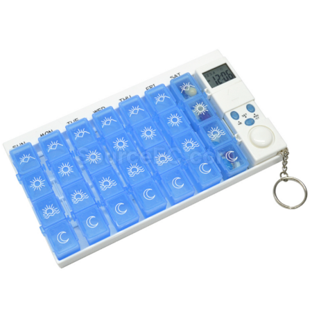 客製化28格智能電子提醒藥盒禮品