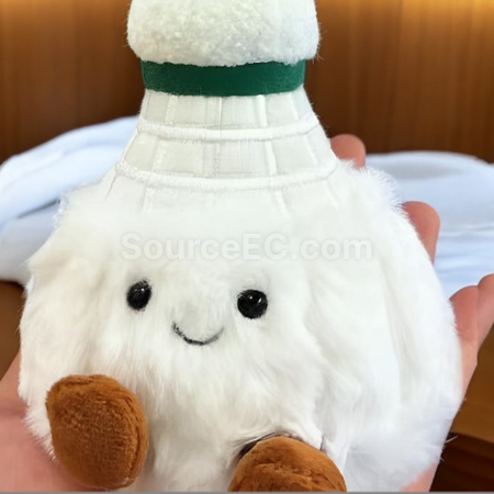 客製化羽毛球玩偶掛件鑰匙扣禮品