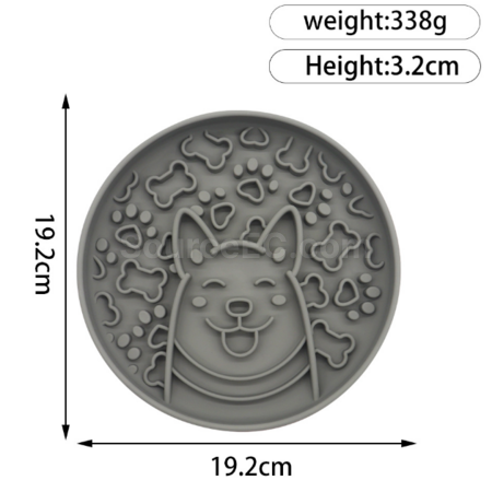 客製化寵物矽膠慢食碗禮品