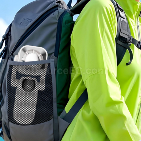 客製化手持帶手電筒數顯風扇禮品
