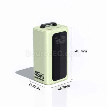 客製化自帶線便攜移動電源禮品
