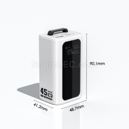 客製化自帶線便攜移動電源禮品
