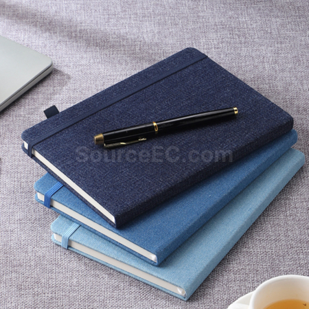 客製化客製化牛仔復古做舊文藝A5記事本禮品