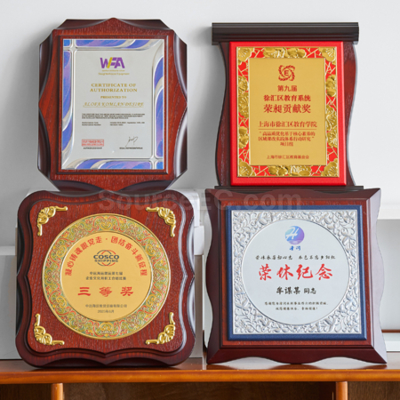 客製化書本型木獎牌禮品