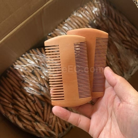 客製化雙面齒木梳禮品