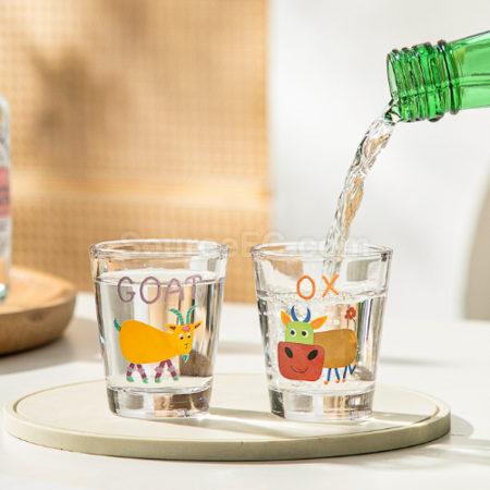 客製化十二生肖燒酒杯（可做禮盒）禮品