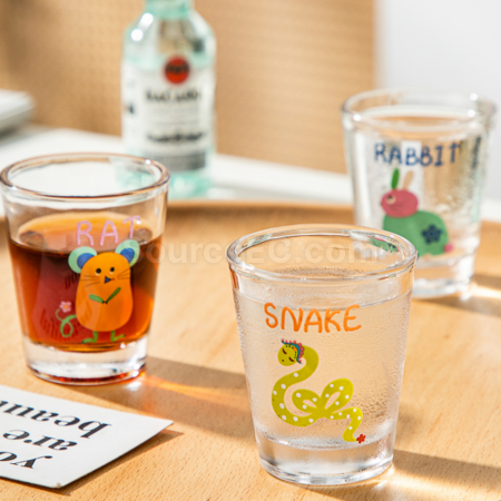 客製化十二生肖燒酒杯（可做禮盒）禮品