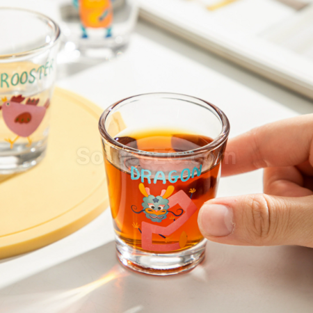 客製化十二生肖燒酒杯（可做禮盒）禮品