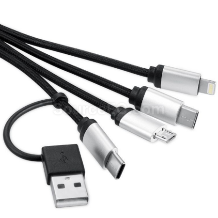 客製化三合一數據線禮品