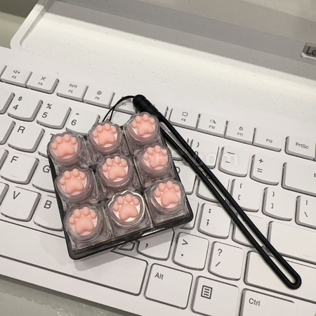客製化指尖減壓按鍵玩具鑰匙扣禮品