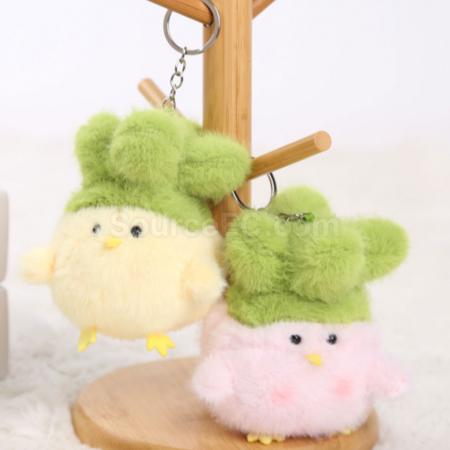 客製化蒜鳥玩偶掛件鑰匙扣禮品