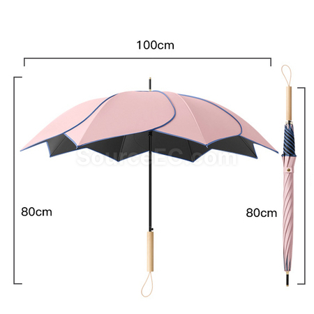 客製化創意花朵雨傘長柄傘禮品