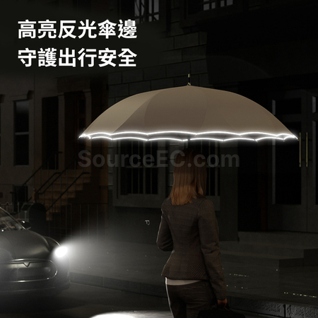 客製化16骨長柄雨傘禮品
