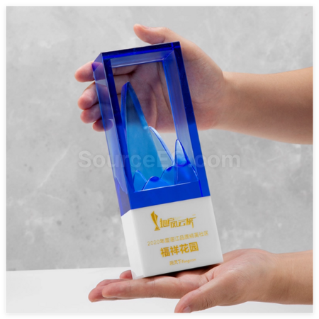 客製化琉璃水晶獎座禮品