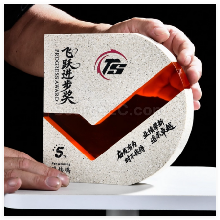 客製化大理石水晶獎座禮品