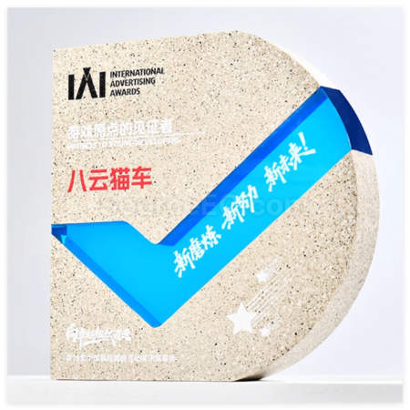 客製化大理石水晶獎座禮品