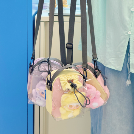 客製化可斜挎娃包痛包禮品