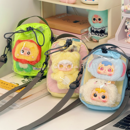 客製化可斜挎娃包痛包禮品