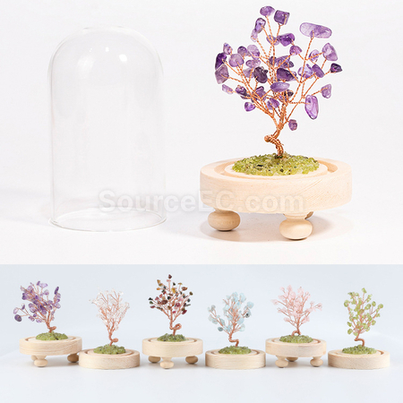 客製化水晶樹碎石擺件禮品