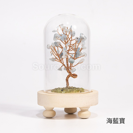 客製化水晶樹碎石擺件禮品
