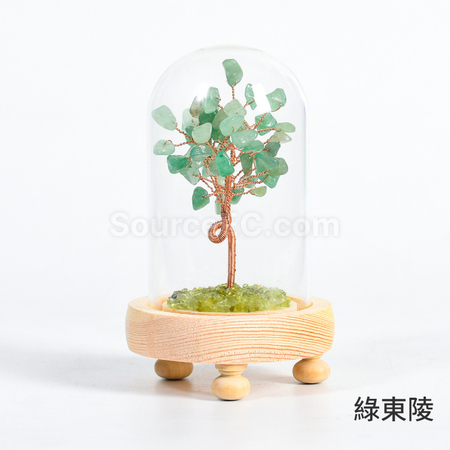 客製化水晶樹碎石擺件禮品