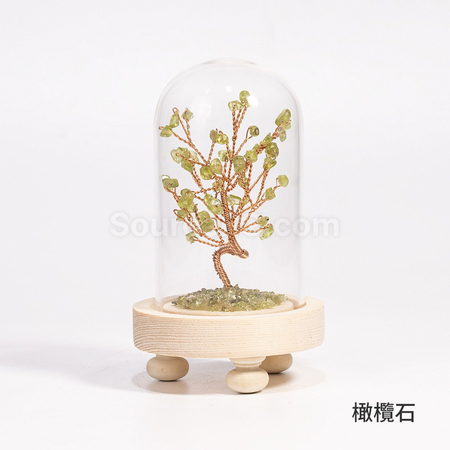 客製化水晶樹碎石擺件禮品