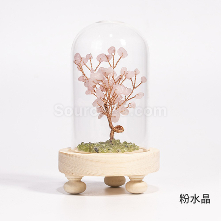 客製化水晶樹碎石擺件禮品