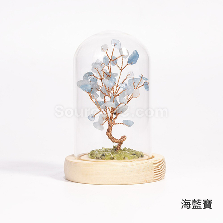 客製化水晶樹碎石擺件禮品
