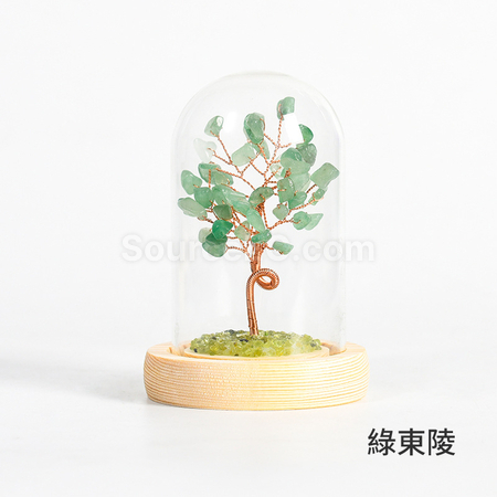 客製化水晶樹碎石擺件禮品