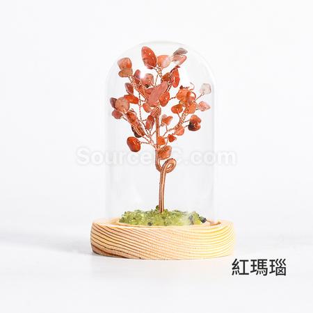 客製化水晶樹碎石擺件禮品