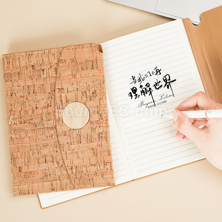 客製化軟木筆記本禮品