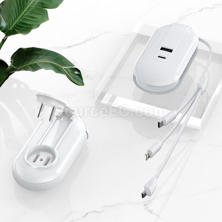 客製化一拖三充電器禮品