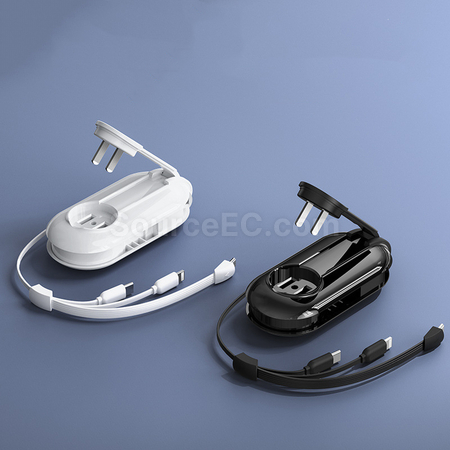 客製化一拖三充電器禮品