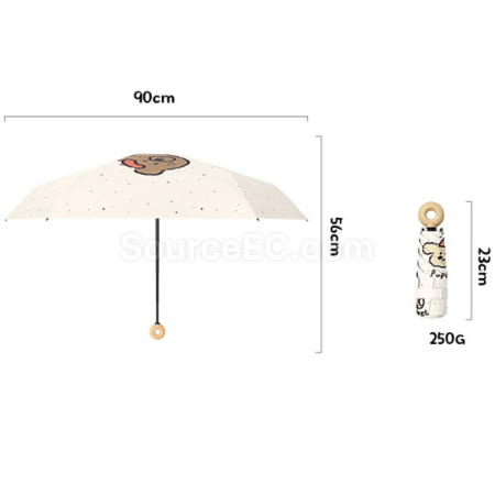 客製化五摺迷你雨傘禮品