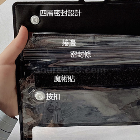 客製化大容量斜挎防水袋可觸屏禮品