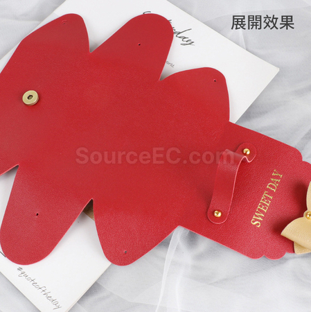 客製化幸運四葉草小皮包禮品
