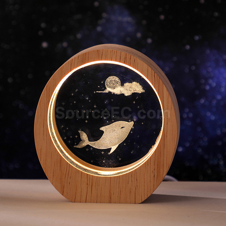 客製化3D內雕小夜燈禮品