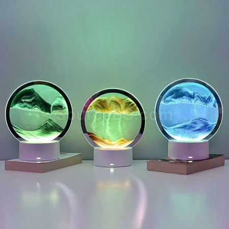 3D流沙畫小夜燈