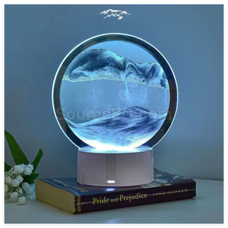 客製化3D流沙畫小夜燈禮品