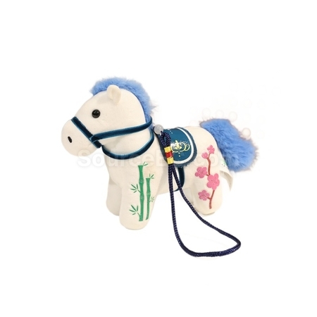 客製化小馬掛件吉祥毛絨馬仔禮品